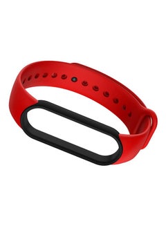 INEIX Replacement Band For Xiaomi Mi Band 5 Red/Black  - Image 3