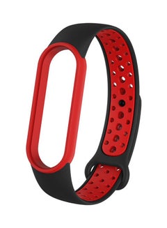 INEIX Nike Series Replacement Band For Xiaomi Mi Band 5 Black/Red  - Image 1