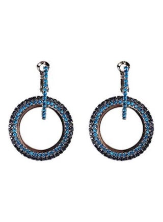 Diamond And Zircon Studded Earrings - v1609425074/N43383629A_1