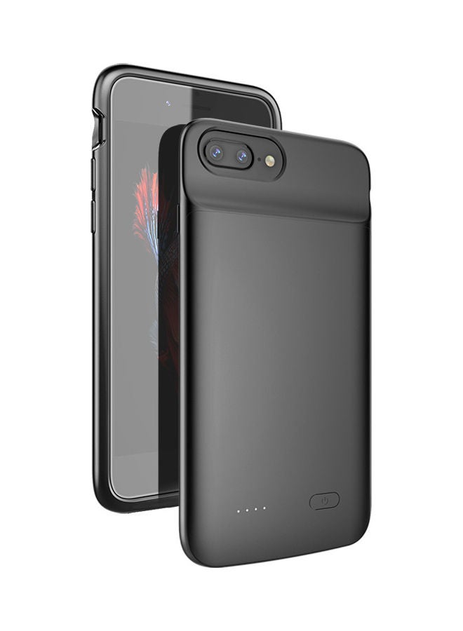 Generic - 5000.0 mAh Wireless Protective Charging Case Cover For Apple iPhone 8 Plus Black - Image 1