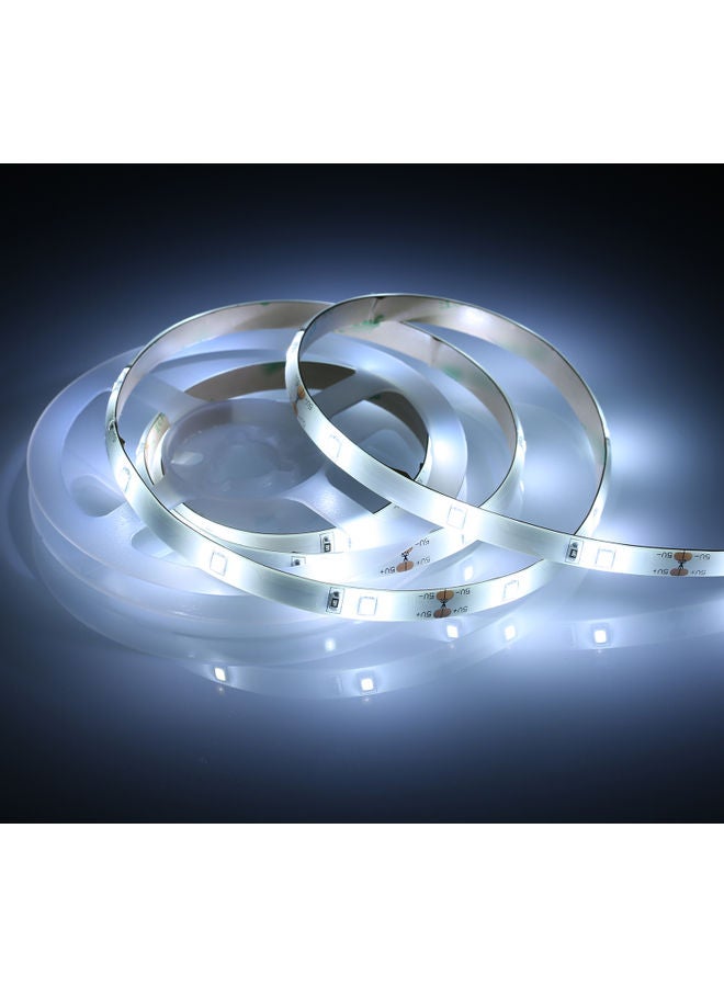 Blusea - PIR Motion Sensor S-Trip Light Cabinet Lamp White 22x2.5x17cm - Image 1