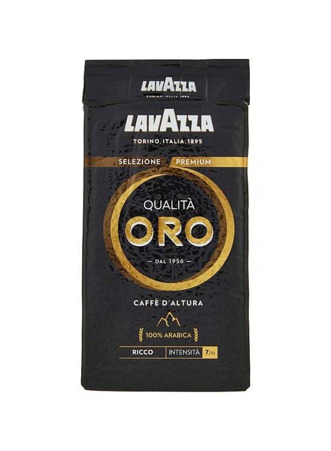 Lavazza - Arabica Qualita Oro Mountain Grown Coffee Packet 250grams - Image 1