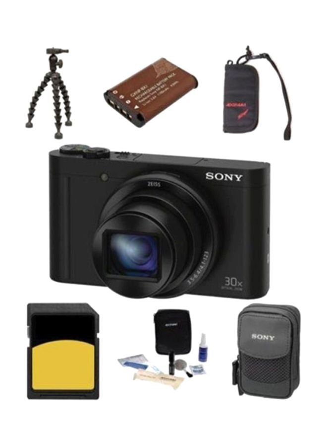 Sony - DSC-WX500 Cyber-shot Point And Shoot Digital Camera With Accessories - Image 1