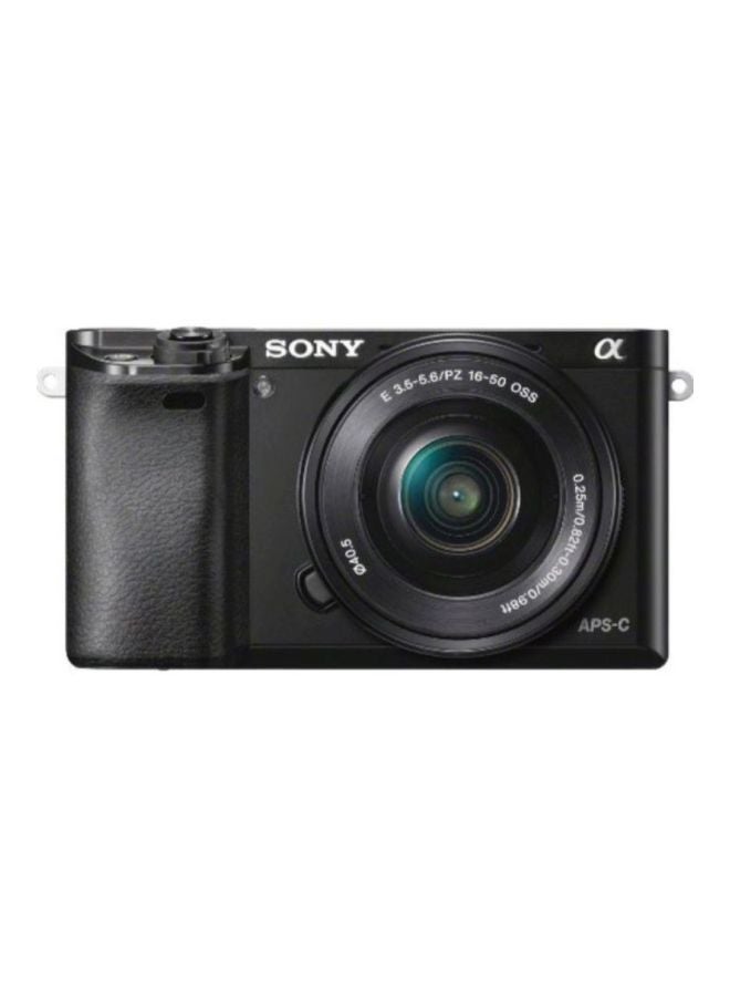 Alpha a6000 Mirrorless Digital Camera 24.3MP With 16-50 mm Lens And Accessory Bundle