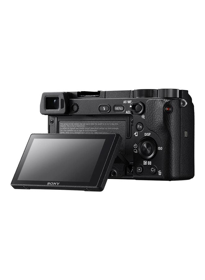 Sony - Alpha A6300 4K 24.2MP Mirrorless Digital Camera With 16-50 mm Lens - Image 1