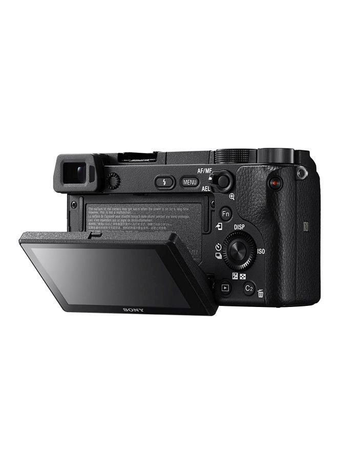 Sony - Alpha A6300 4K 24.2MP Mirrorless Digital Camera With 16-50 mm Lens - Image 1