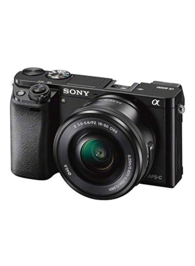 Alpha a6000 24MP Mirrorless Digital Camera With 16-50/55-210 mm Lens