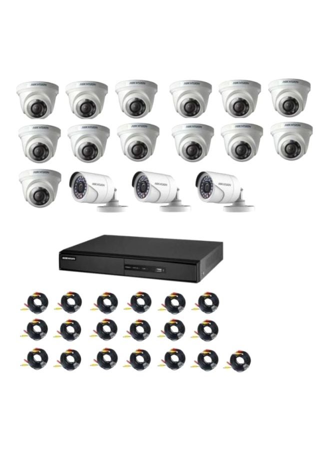 HIKVISION 16-Channel K1 DVR Home Surveillance Camera Kit  - Image 1