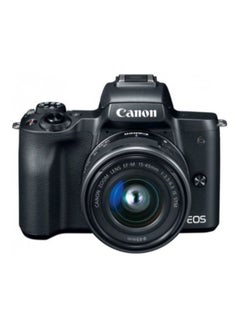 Eos M50 Mirrorless Camera With Ef-M 15–45Mm F/3.5-6.3 Is Stm Lens 24.1Mp Vari-Angle Lcd Touchscreen, Built-In Wi-Fi, tooth And Nfc
