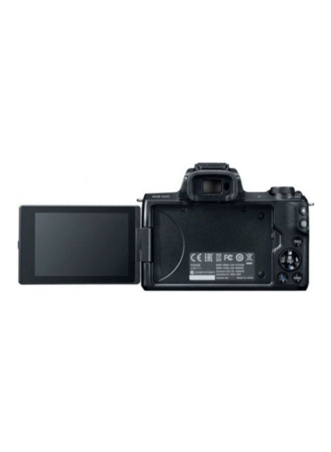 Canon - Eos M50 Mirrorless Camera With Ef-M 15–45Mm F/3.5-6.3 Is Stm Lens 24.1Mp Vari-Angle Lcd Touchscreen, Built-In Wi-Fi, tooth And Nfc - Image 1