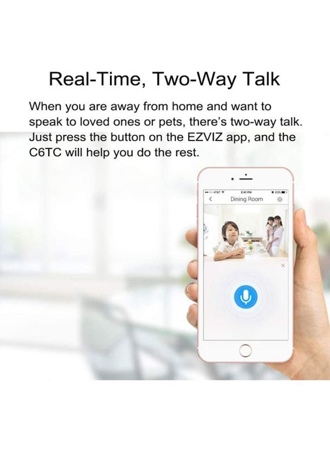إيزفيز كاميرا مراقبة ذكية برأس قابلة للدوران والإمالة مزودة بخاصية رصد الحركة للأماكن الداخلية - Image 2