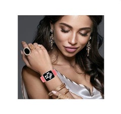 D'VOGUE Replacement Strap For Apple iWatch Series 6/SE/5/4/3/2/2 Pink  - Image 5