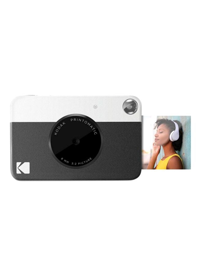 Kodak Printomatic Instant Print Camera 10MP Black  - Image 1