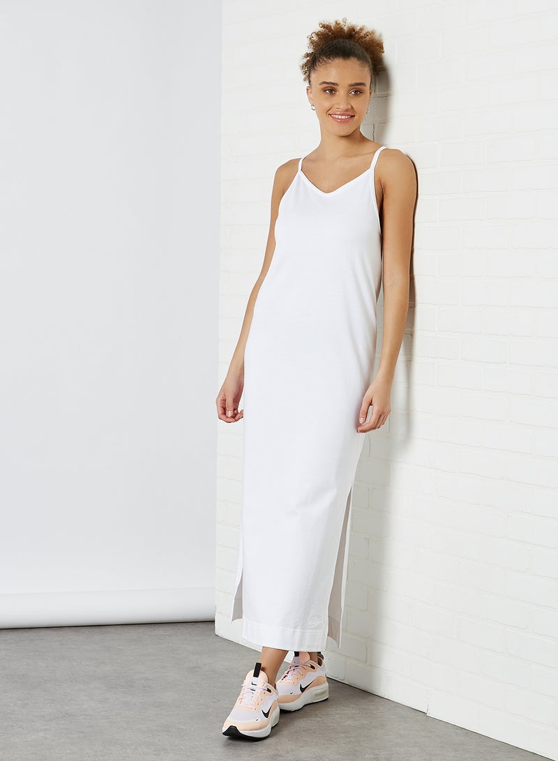 Nike NSW Jersey Dress White - Image 3