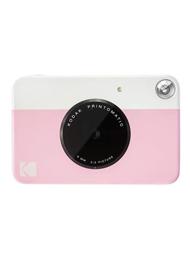 Kodak - Printomatic Instant Print Camera 10MP Pink - Image 1