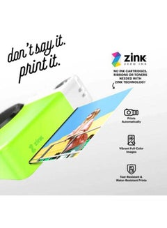 Kodak Printomatic Instant Print Camera 10MP Green  - Image 4