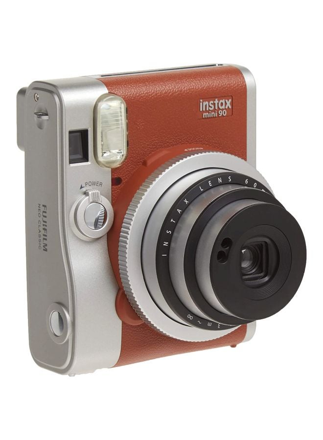 FUJIFILM Instax Mini 90 Instant Film Camera Brown  - Image 2