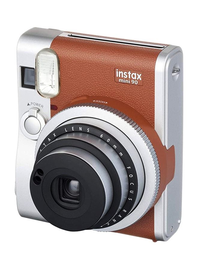 FUJIFILM Instax Mini 90 Instant Film Camera Brown  - Image 3