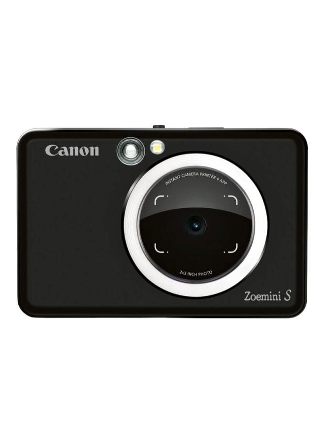 Canon - Zoemini S Instant Camera Colour Photo Printer، 8-megapixel Camera، Bluetooth، Front-facing Mirror، Ring-light، Micro SD Card Slot - Image 1