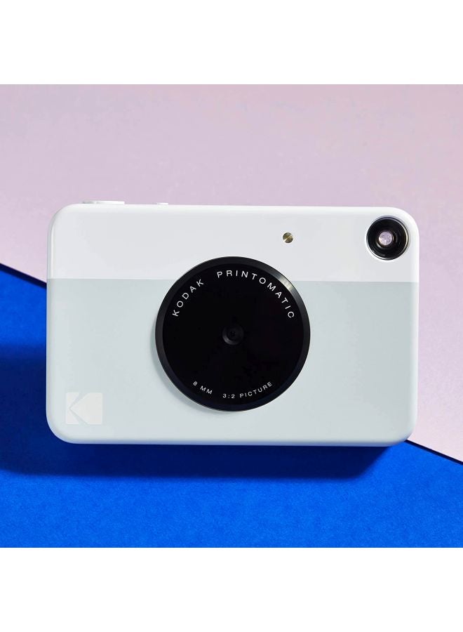 Kodak - Printomatic Instant Print Camera 10MP Grey - Image 1