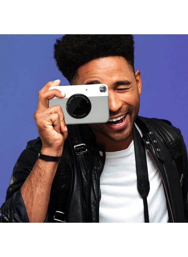 Kodak - Printomatic Instant Print Camera 10MP Grey - Image 1