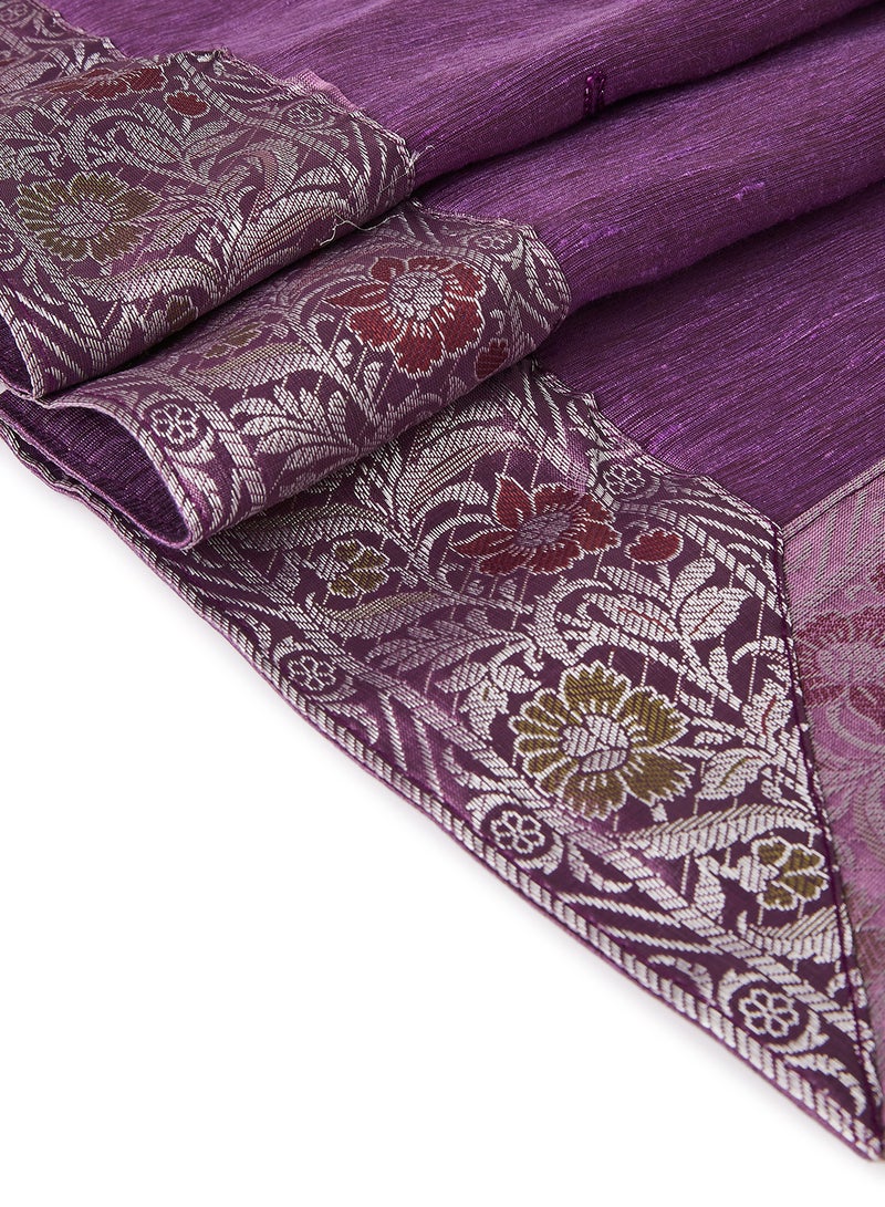 إيكراس طقم غطاء طاولة أرجواني - Image 2