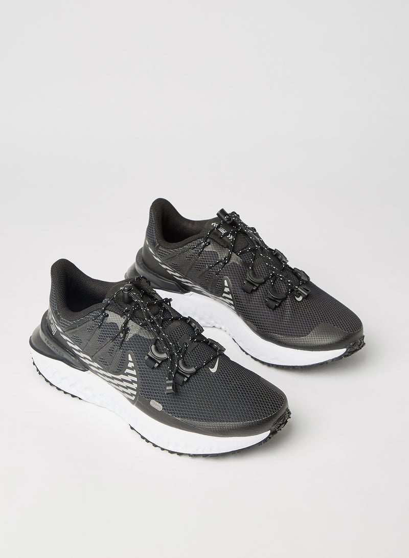 Nike - Legend React 3 Shield Running Shoes Black/Mtlc Dk Grey-Off Noir-White - Image 1