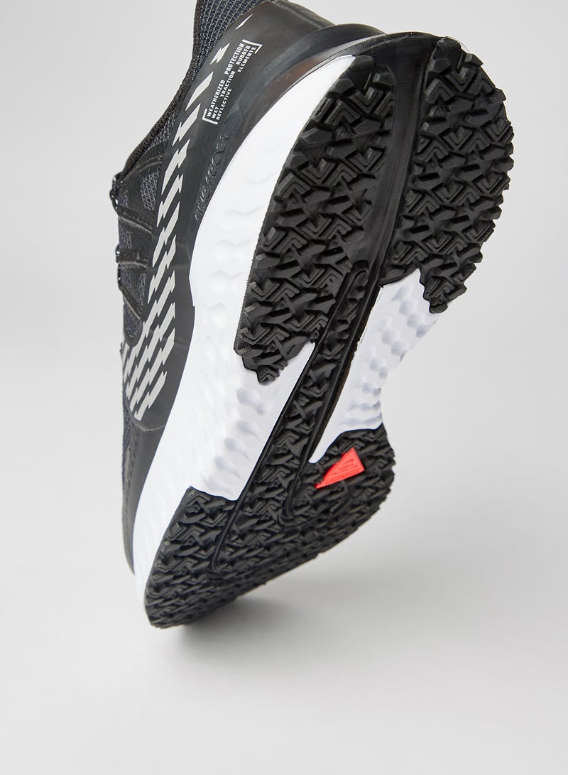 Nike - Legend React 3 Shield Running Shoes Black/Mtlc Dk Grey-Off Noir-White - Image 1