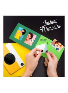 Kodak Printomatic Instant Print Camera 10MP Yellow  - Image 4