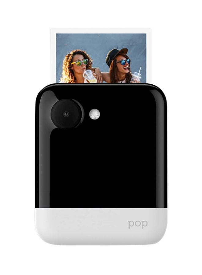 Polaroid - Polaroid Pop Instant Digital Camera 2-In-1 Wireless Portable Instant Print Digital Camera Black/White - Image 1