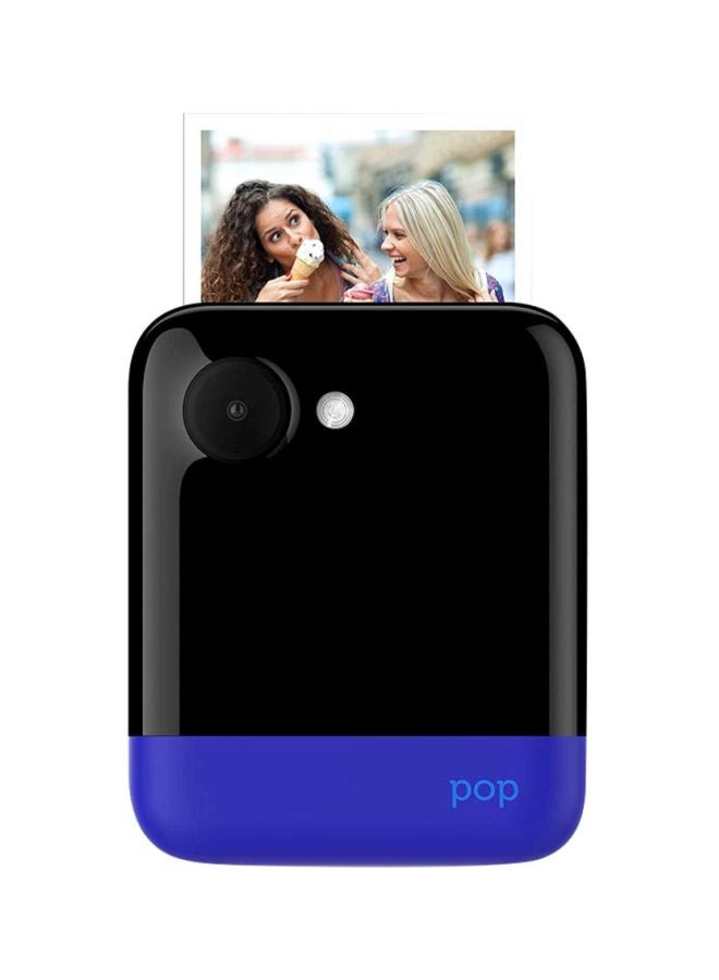 Polaroid - Polaroid Pop Instant Digital Camera 2-In-1 Wireless Portable Instant Digital Camera Black/Blue - Image 1