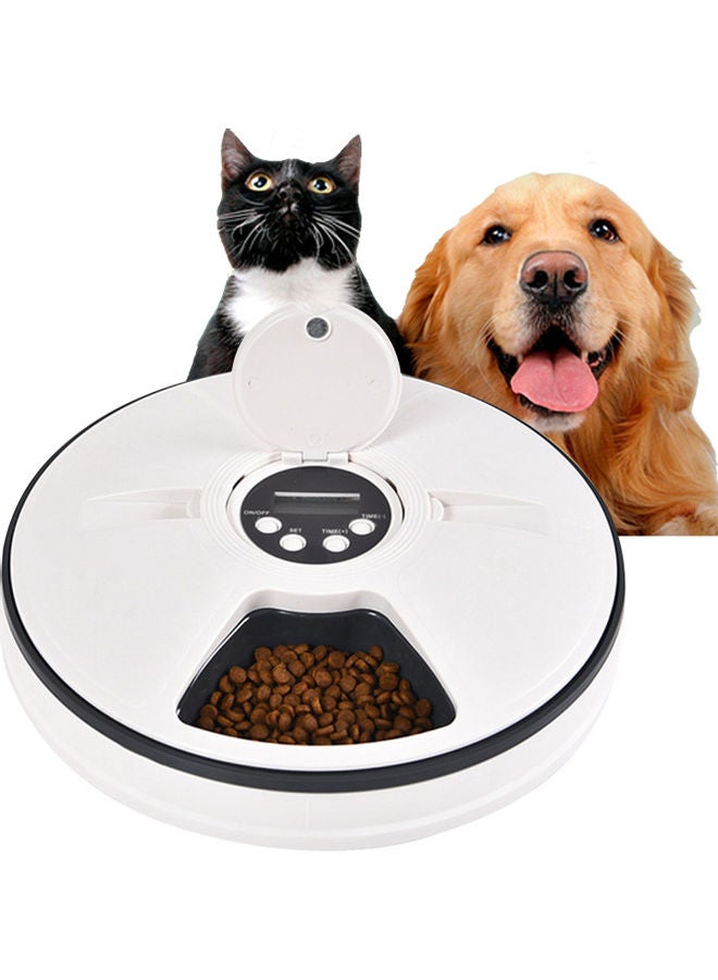 Automatic Pet Feeders Grey 32.50x8.50x32.50cm - Image 1