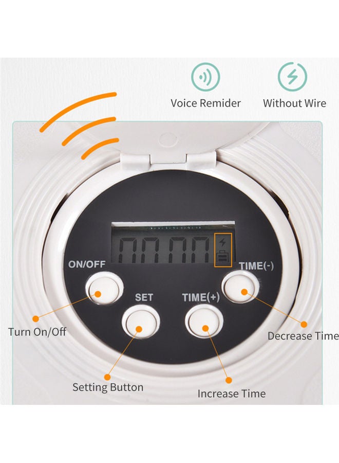 Automatic Pet Feeders Grey 32.50x8.50x32.50cm - Image 5