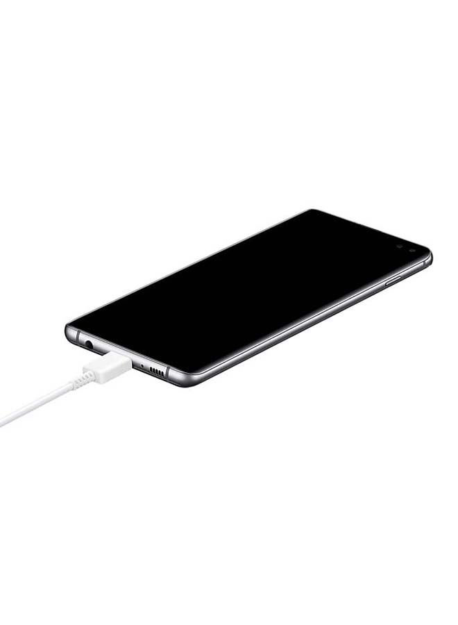 سامسونج - محول للسفر والتنقل بتقنية PD وقدرة 25 وات مع كابل من USB-C إلى USB-C أبيض - Image 1