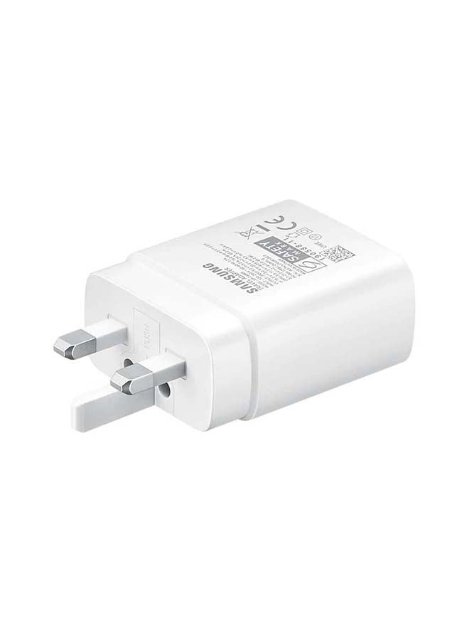 Samsung - Travel Adapter 45W PD With USB-C To USB-C Cable White - Image 1