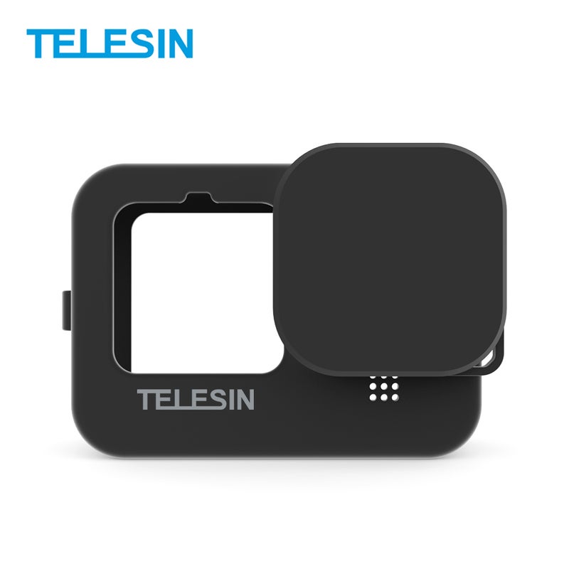 TELESIN Replacement Action Camera Protective Silicone Case Cover Soft For GoPro Hero 9 Black  - Image 3