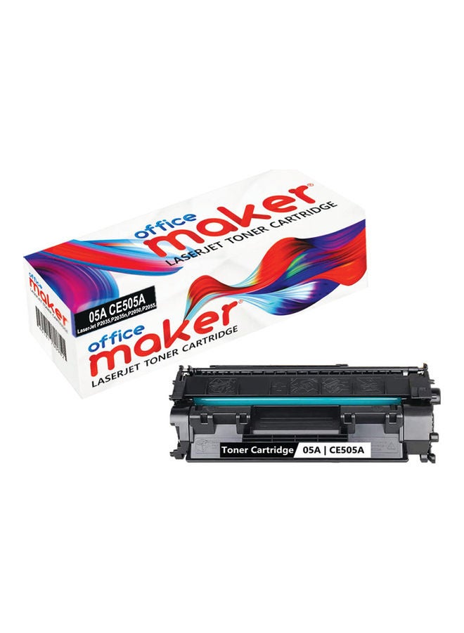 Office Maker - Toner Cartridge For HP Laserjet P2035 P2055 Printer Black - Image 1