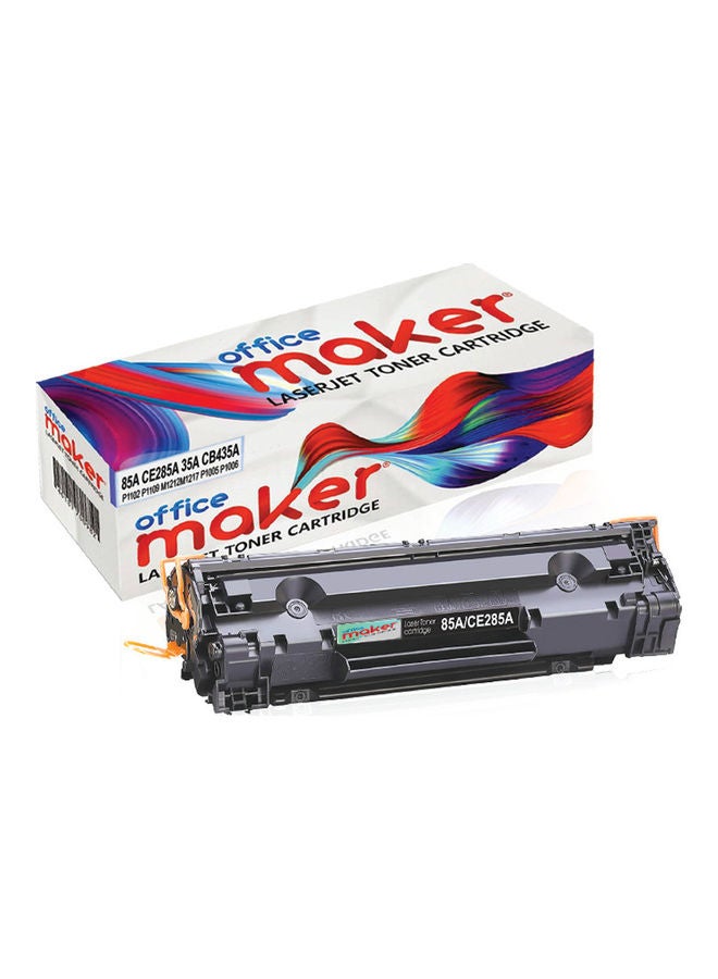 Office Maker 2-Piece Toner Cartridge Set For HP Laserjet Pro Printers Black  - Image 1