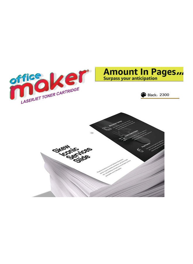 Office Maker - Toner Cartridge For HP Laserjet P2035 P2055 Printer Black - Image 1