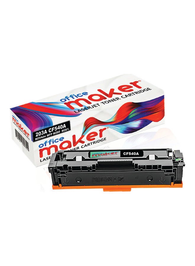 Office Maker Toner Cartridge For HP Laserjet M254 MFP M280 M281 Printer Black - Image 1