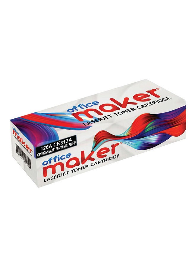 Office Maker - Toner Cartridge For HP LaserJet CP1025,1025NW, Pro 100 MFP M175A Printer Magenta - Image 1