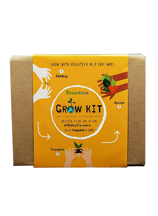 VEGGITECH Home Herb Garden Hydroponic Grow Kit 800grams - Image 1