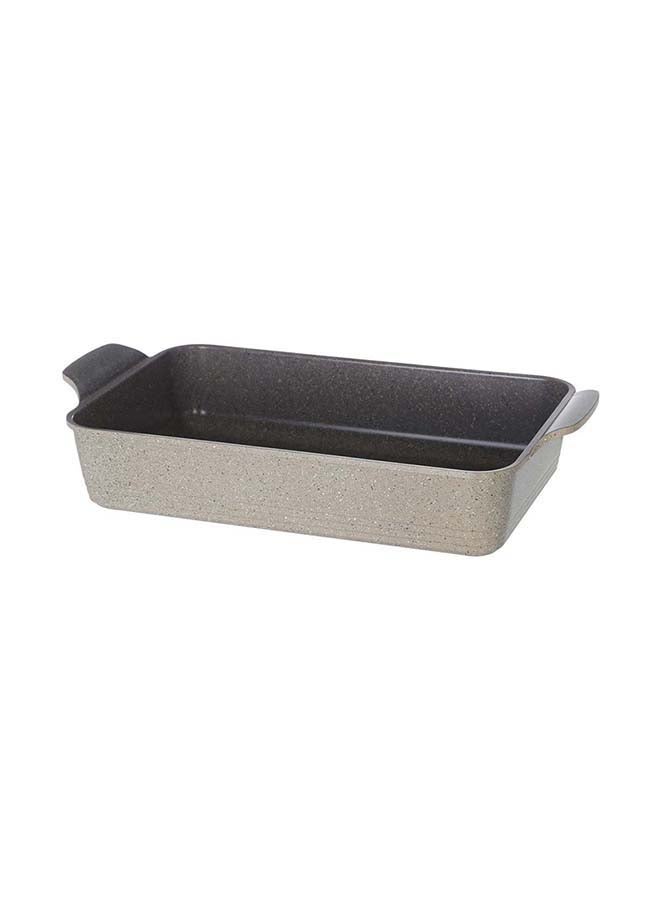 Neoflam - Die-Casted Ovenware Rectangular Warm Marble beige 32cm - Image 1