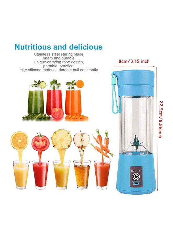 عصارة محمولة 380 ml 200 W 763459832136 أزرق  - Image 2