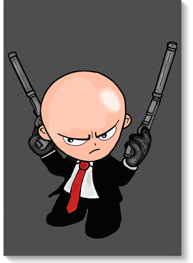 Atiq Hitman Wall Art Mu 40x60cm 