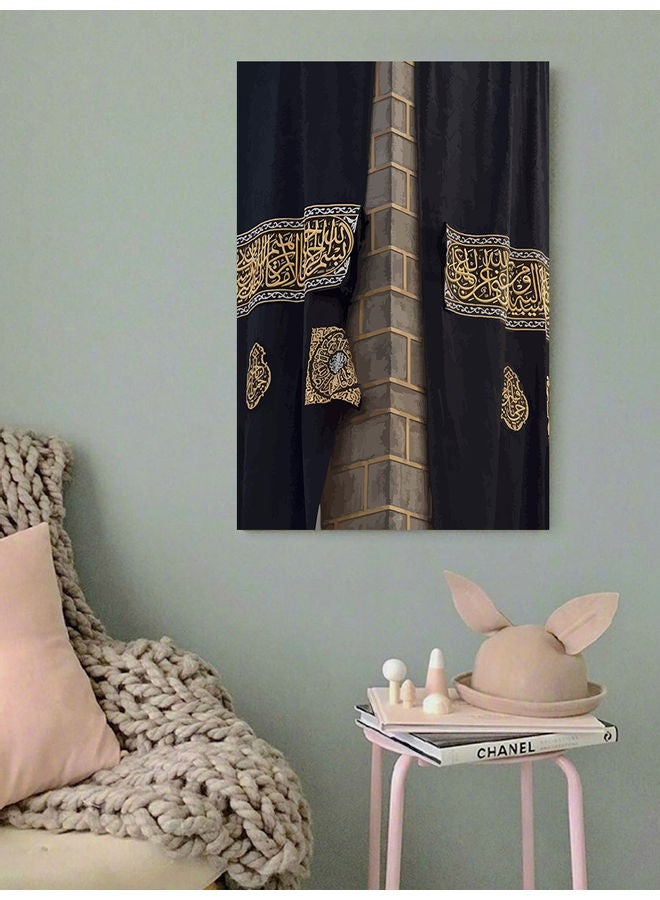 أتيك لوحة فنية بطبعة "Kaajaba" متعدد الألوان 40x60سم  - Image 3