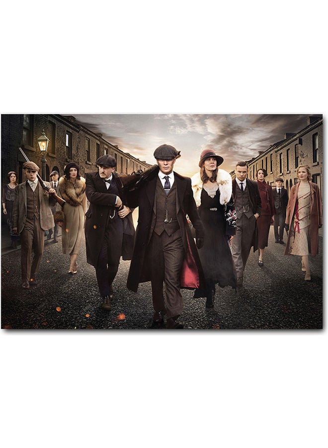 Peaky Blinders Wall Art Multicolour 40x60cm