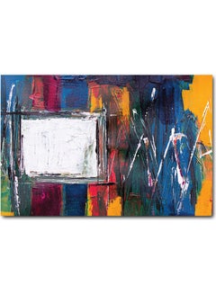 Abstract Printed Wall Art Multicolour 40x60cm