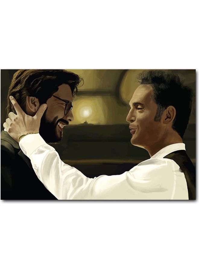 أتيك لوحة فنية جدارية مطبوعة متعدد الألوان 40x60سم - Image 1