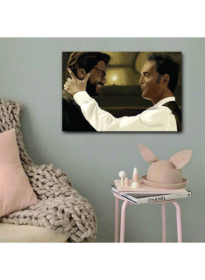 أتيك لوحة فنية جدارية مطبوعة متعدد الألوان 40x60سم - Image 3